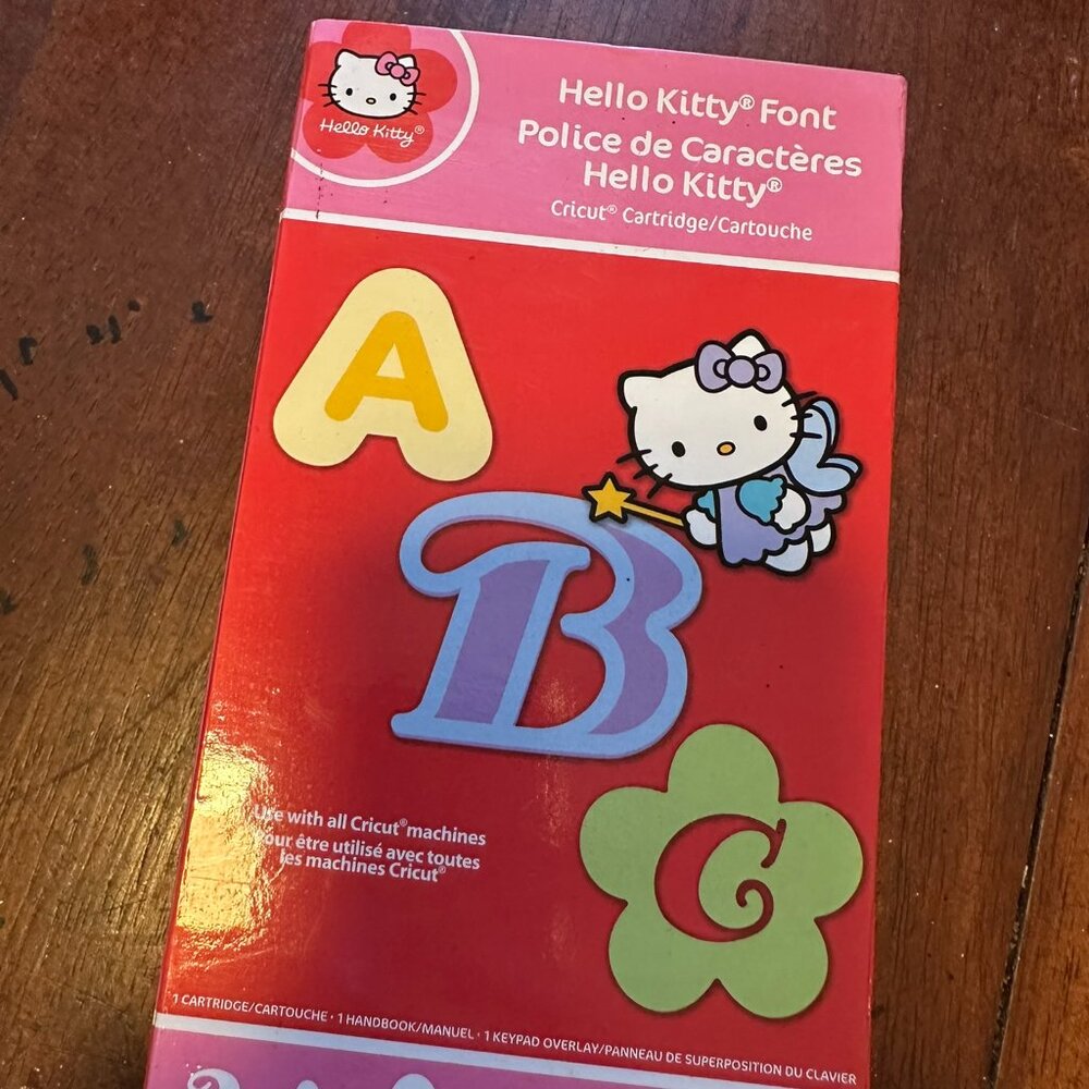 Hello Kitty Font Cricut Cartridge